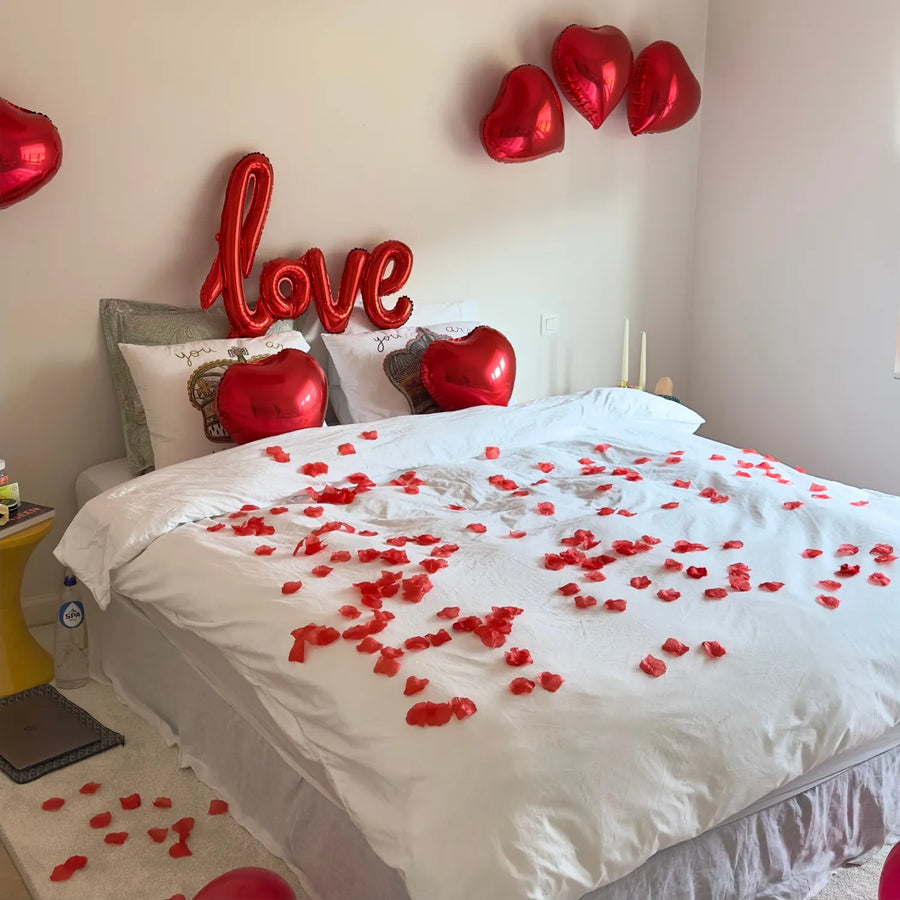 Anniversaire de couple à la maison